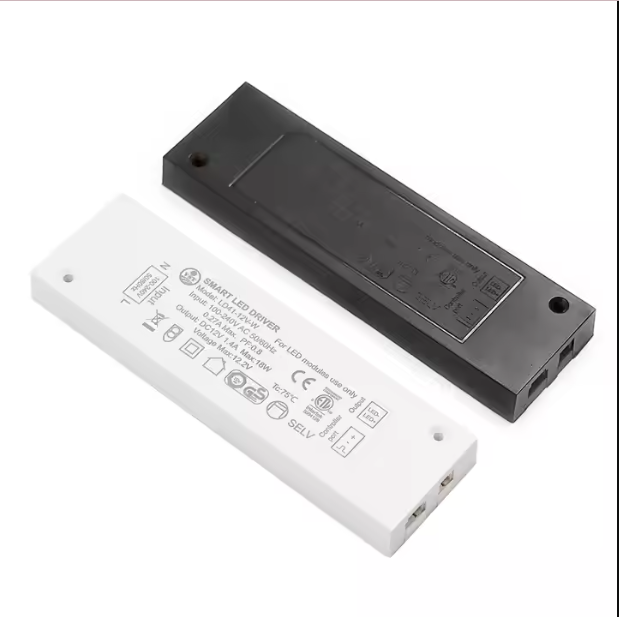 LD41-12V-W Slim LED Light Driver 18W Brightness Adjustable LED Power Supply with ETL for Cabinet Lights 149*44.5*15mm