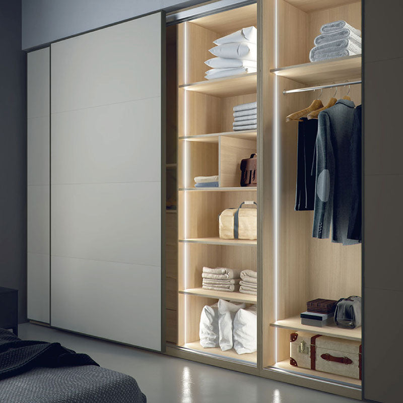 CV88 8mm Silicone Light 12V 9.6W/m 3000K Side-Emitting Light Strip CRI 90+ Dust and Moisture Proof for Mirror and Wardrobe