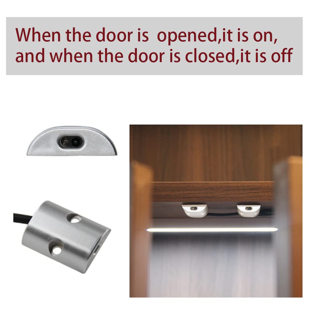 Shop our Motion Sensor Light Switch, IR Sensor Switch Door Activated Light Switch for Closet Light LED Lights, and Under Cabinet Lighting (DC 12/24V 3A) for Indoor lighting and decoration. These cuttable and connectable LED tape lights are easy to install and come with a 2-year warranty.