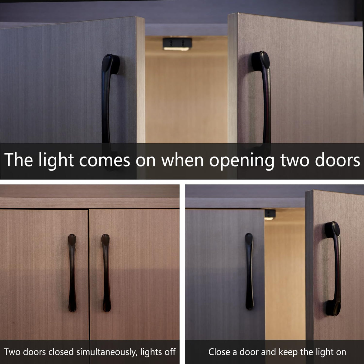 ID20 Motion Sensor Light Switch IR Sensor Switch Door Activated Light Switch for Closet Light LED Srtip Light and Under Cabinet Light with JST Male and Female Connector (DC 24V 3A)