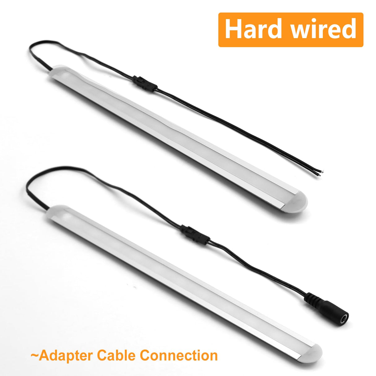 Black Adapter Cable 3 Pack Female Plug and JST 2 Pin L815 Female Plug for Connection LED strip lights and Led driver with DC plug