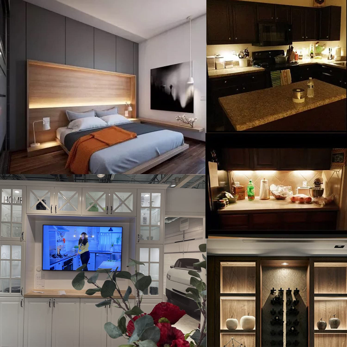 PR01 Motion Sensor Light Switch, IR Sensor Switch, LED Light Automatic Switch Door Switch for Closet Light Under Cabinets Counters Closets Wardrobes with 12V JST Male and Female (DC 12-24V)