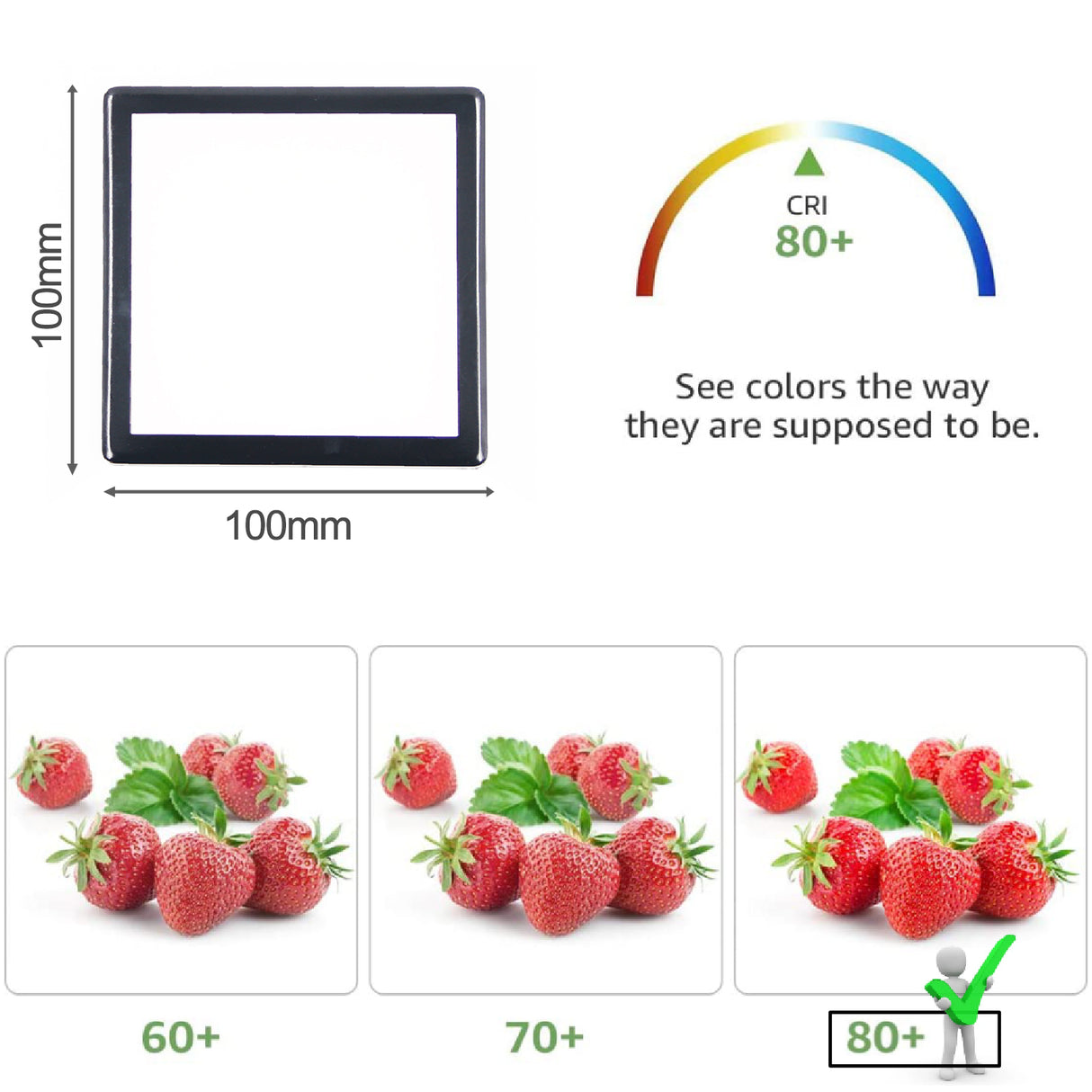 PL06 12V 3W Ultra-Thin Surface Mounted Puck Light 4000K CRI 80+ for Kitchen Living Room and Hallway