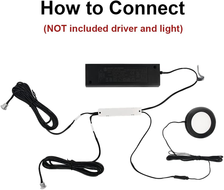 ID05 Double Door Activated Sensor Switch for LED Strip Light and Under Cabinet Lighting