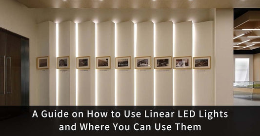 A Guide on How to Use Linear LED Lights and Where You Can Use Them