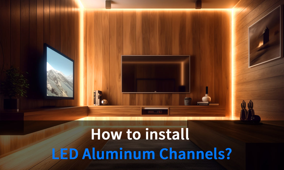 How to install LED Aluminum Channels?
