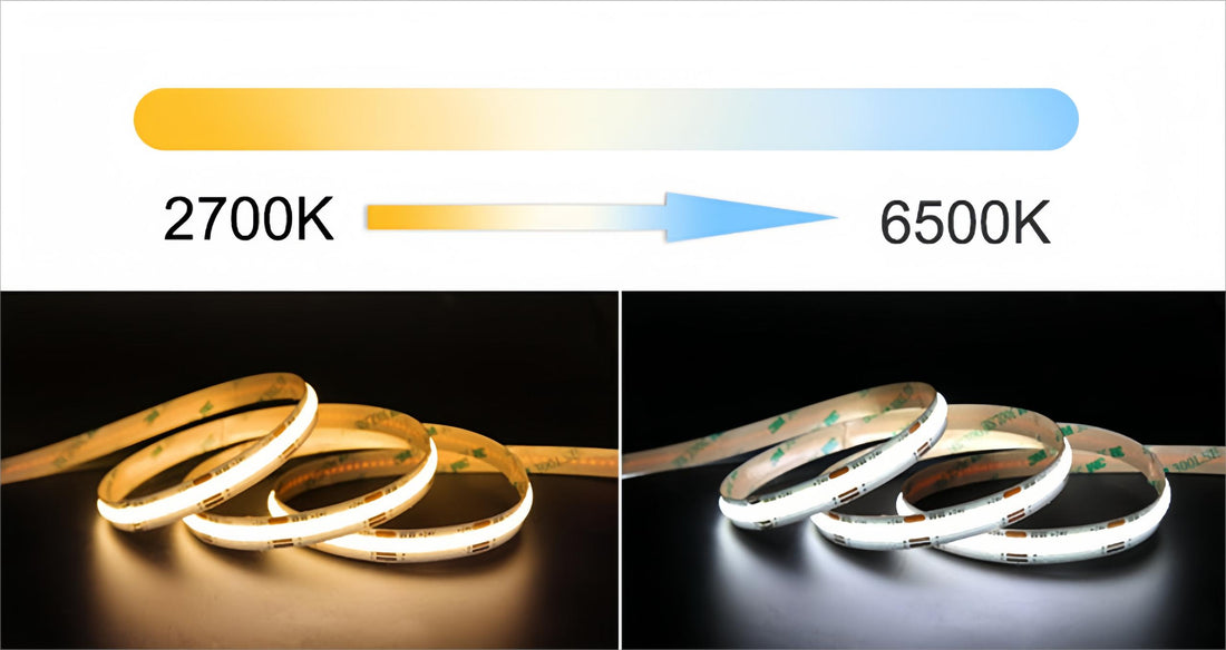 The Benefits of Choosing Adjustable CCT For LED Cabinet Lighting