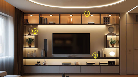 Light Up Life's Moments With VST Living Room Lighting