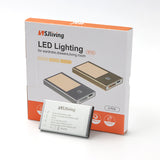 HSJliving 12V LED Rechargeable  Light  Motion Senor Night  Lights (3 PCS) for Wardrobe, Drawers & Living Room