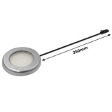 CB10 12V 1.8W Undercabinet Puck Light Recessed Mounted LED Panel for Kitchen Counter & Display Cabinet
