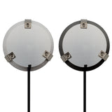 CB29 12V 2.5W Recessed or Surface Mounted Undercabinet  3000K LED Puck Light for Kitchen Living Room and Undercabinet