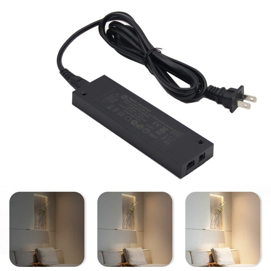 LD41-12V-WL-A LED Power Supply 18W LED Driver for LED Cabinet Light and Strip Lights, Compatible with 2.4G Wireless Sensor Switch ID11 TS14 TS15 TS23, Brightness Adjustable