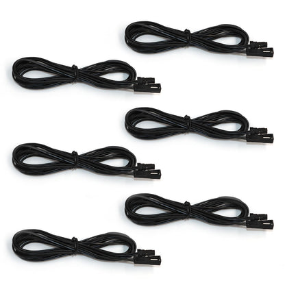 6.56ft Flexible Extendable Cables with 12V JST Connector Male and Female 12V Puck Lights, Led Strip Light, 12V Driver