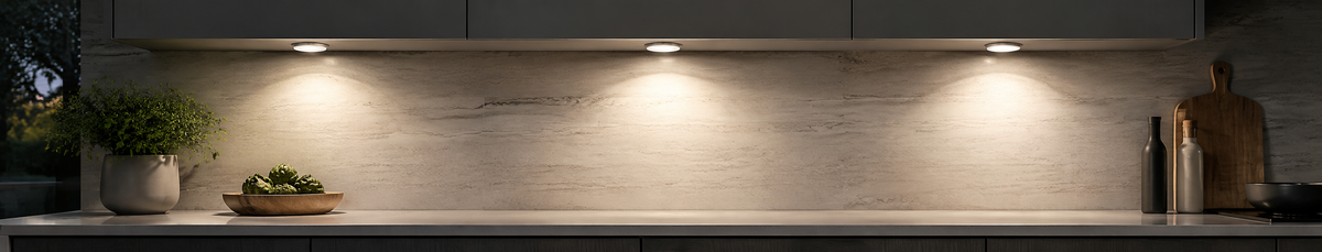 Cabinet lighting effect