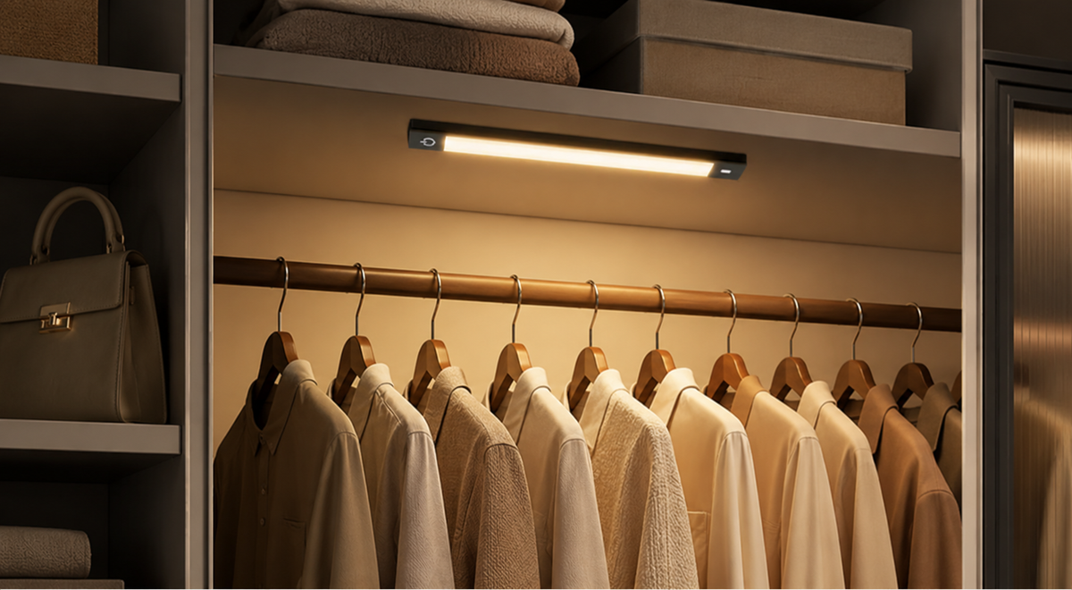 Cabinet lighting effect