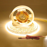 FS31 10mm LED Strip Light 12V 9.6W/m 2700K ETL Listed CRI 90+ with Soft Even Light for Wardrobe and Bedroom (Black / White)