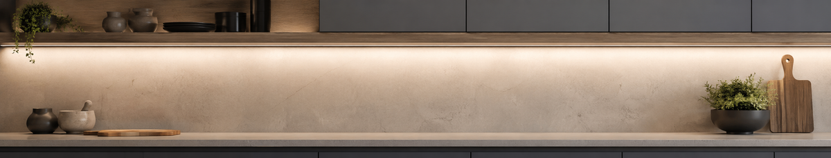 Cabinet lighting effect