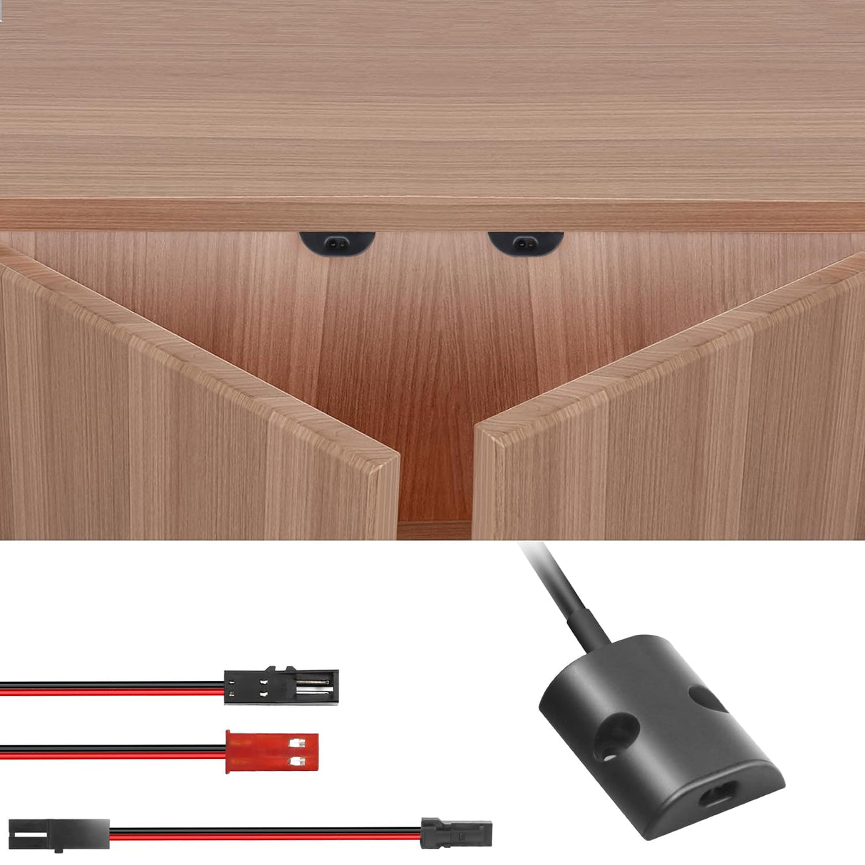 ID02 12/24V IR Sensor Switch Door Activated Light Switch for Closet Light LED Lights and Under Cabinet Lighting