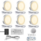 PL05 12V 1.8W LED Cabinet Light 3000K with Wireless Touch Sensor Switch for Bedroom Display Cabinet & Wine Cabinet
