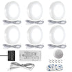 PL05 12V 1.8W LED Cabinet Light 4000K with Wireless Touch Sensor Switch for Kitchen Living Room & Bedroom