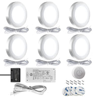 PL05 12V 1.8W LED Cabinet Light 4000K with Wireless Touch Sensor Switch for Kitchen Living Room & Bedroom