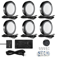 PL05 12V 1.8W LED Cabinet Light 4000K with Wireless Touch Sensor Switch for Kitchen Living Room & Bedroom