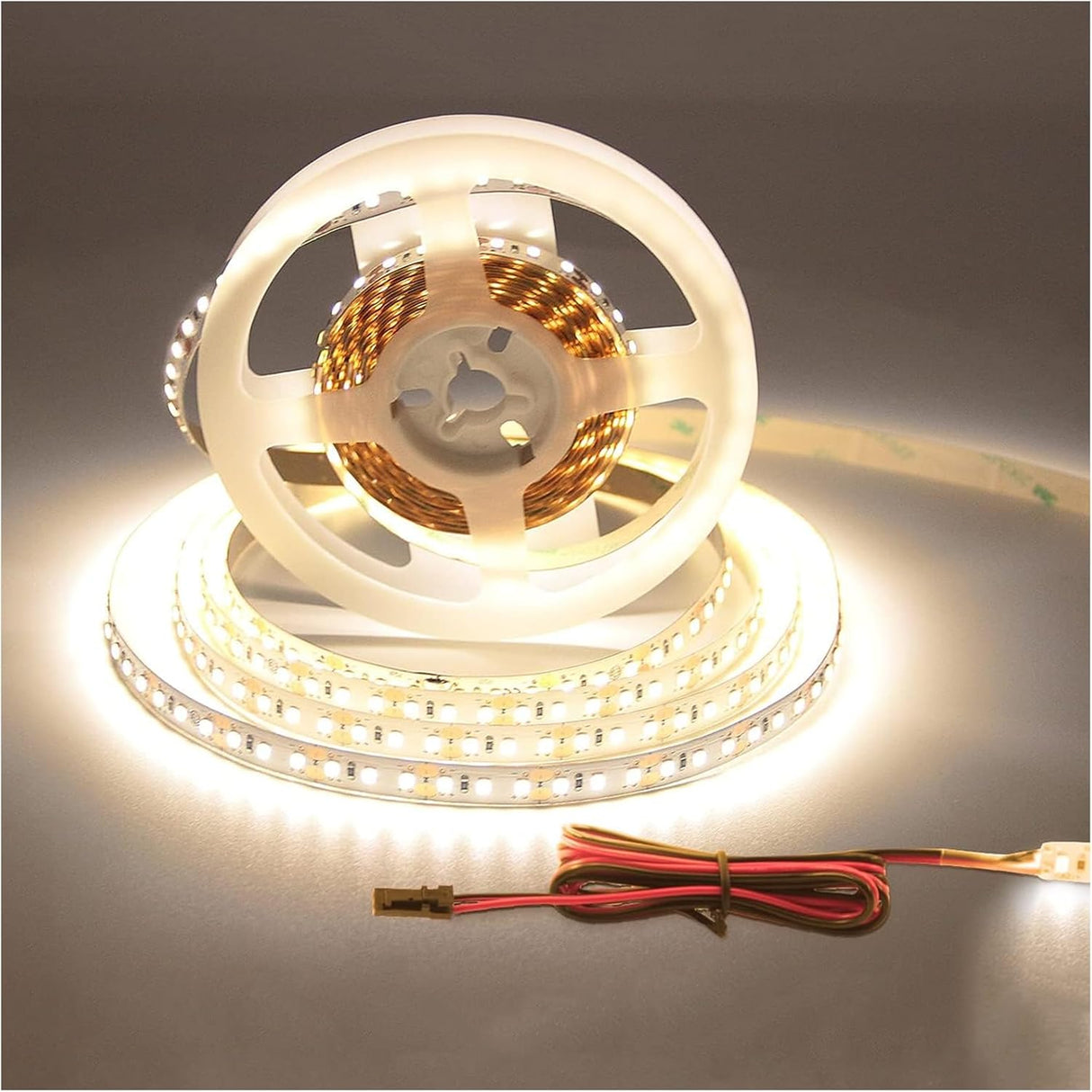 FS31 10mm LED Strip Light 12V 9.6W/m ETL Listed CRI 90+ with Soft Even Light for Kitchen and Bedroom (White)