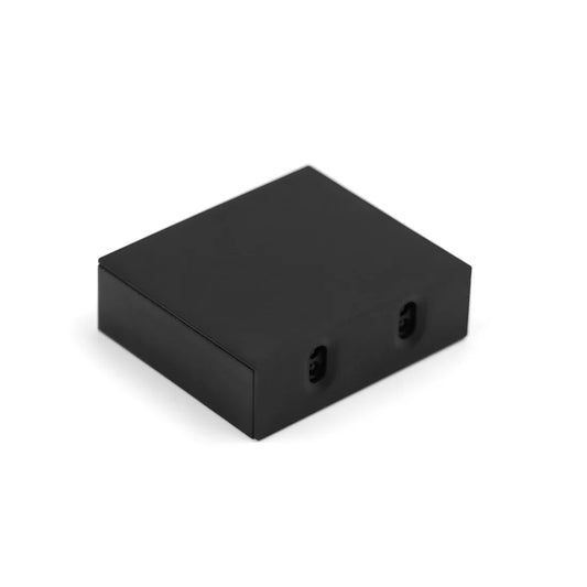 ID21 Double Door Magnetic Sensor Switch  With Wireless Receiver– Adjustable 30–50mm Detection, DC 5V, Surface or Recessed Mount, IP20 Rated, Black Finish