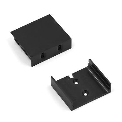 ID21 Double Door Magnetic Sensor Switch  With Wireless Receiver– Adjustable 30–50mm Detection, DC 5V, Surface or Recessed Mount, IP20 Rated, Black Finish