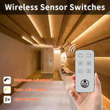 FB14 24V 16.4ft COB LED Strip Lights CCT 2700K-6000K UL-Listed, with 60W LED Driver ETL-Listed and Remote Controller