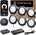 PL05 Smart Under Cabinet Lighting Work with Alexa Google Assistant App Remote Control 12V 2W/pc Puck Light for Kitchen Under Counter, Display Case, 6 Pack 3000K~6000K.