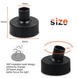 CF03 12V 1W Rotatable Recessed Mounted LED Panel Spotlight for Jewelry Showcase Display Cabinet and Cupboard