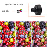 CF03 12V 1W Rotatable Recessed Mounted LED Panel Spotlight for Jewelry Showcase Display Cabinet and Cupboard