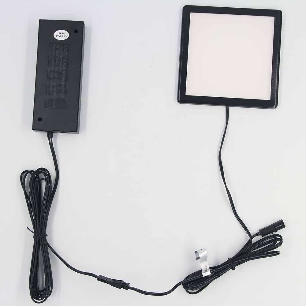 1 PCS CC27-2 Black Flexible Extendable Cable 6.56ft with 12V JST Connector Male and Female for 12V Puck Lights, LED Strip Light, 12V Driver