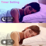 BT11+FSA6 RGB LED Strip Lights, IP65 Waterproof 9.8ft  LED Tape Light, Music Sync Color Changing Strip Lights, Smart App Control RGB Strip with Rechargeable Power Bank for Bedroom Room Home Party Decoration