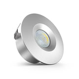 CB15 12V 1.5W 6000K Mini LED Puck Light Recessed Mounted for Display Cabinet Kitchen & Living Room