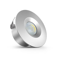 CB15 12V 1.5W 6000K Mini LED Puck Light Recessed Mounted for Display Cabinet Kitchen & Living Room
