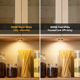 CB15 12V 1.5W 3000K Mini LED Puck Light Recessed Mounted for Bedroom Reading Room & Cloakroom