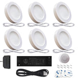 PL05 12V 1.8W LED Cabinet Light 3000K with Wireless Touch Sensor Switch for Bedroom Display Cabinet & Wine Cabinet
