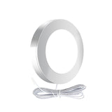 PL05  12V 1.8W Cabinet Puck Light 3000K-6000K Recessd & Surface mounted for Kitchen Living Room & Bookshelf
