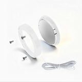 PL05  12V 1.8W Cabinet Puck Light 3000K-6000K Recessd & Surface mounted for Kitchen Living Room & Bookshelf