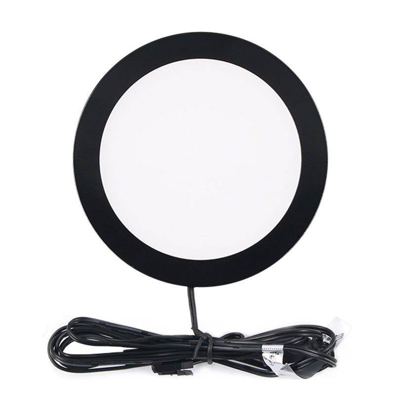 PL07 Under Cabinet Mini Panel Lighting 12V 2.5W Surface Mount Puck Light for Kitchen Van Truck Car Galley Downlight