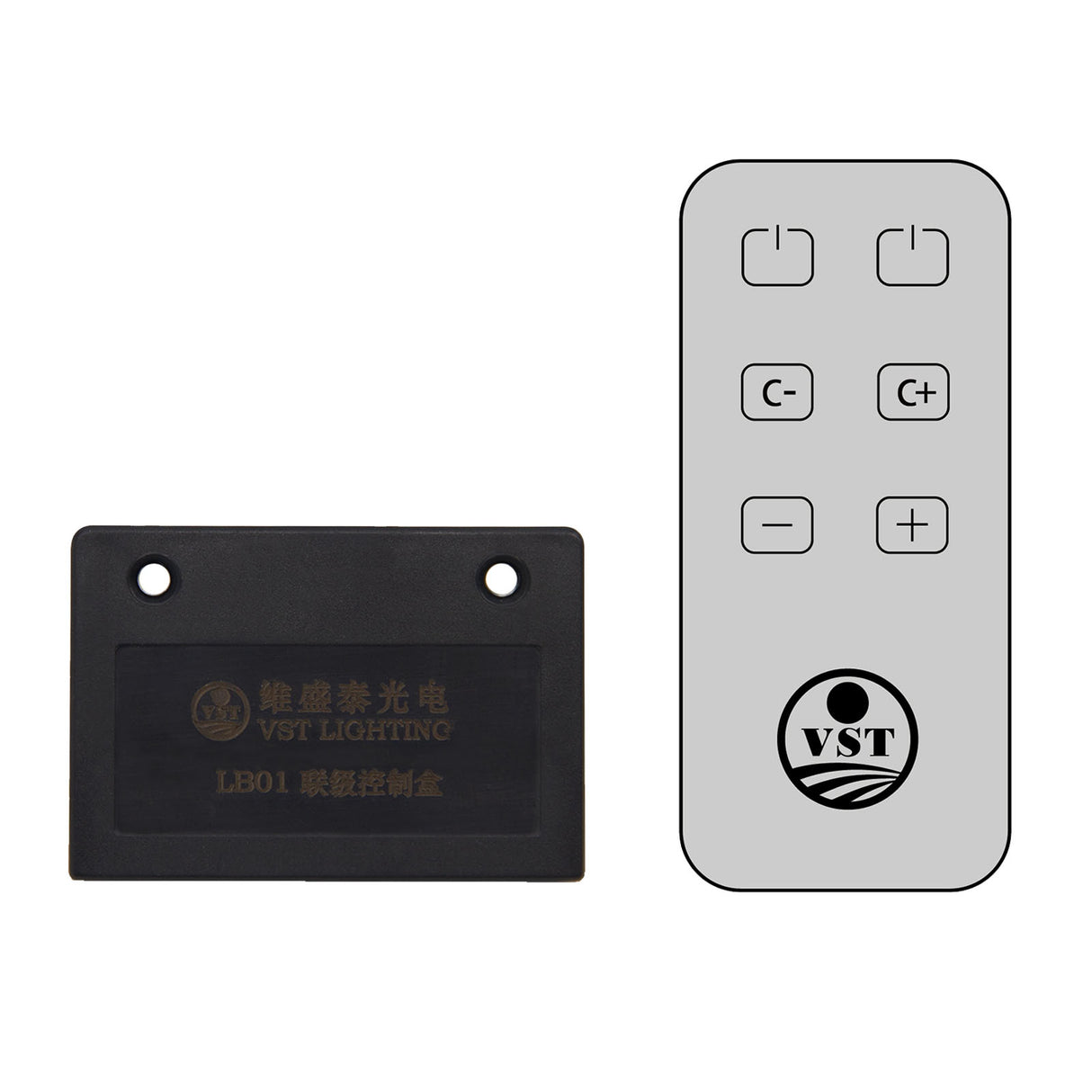 TS24 Remote Switch and WL05-B Signal Receiver for Dual Color Temperature LED Lights