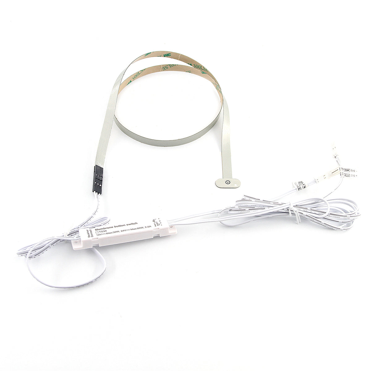 TS34 Dimmable Switch For Cabinet Lightig 60W/12V 120W/24V