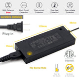 PL07 Under Cabinet Mini Panel Lighting with Wireless Dimmer Switch, 12V 2.5W (Total 15W)Surface Mount Puck Light for Kitchen Van Truck Car Galley Downlight ( Round 4000K)