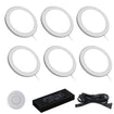 PL07 12V 3W LED Panel Light 4000K with Wireless Touch Sensor Switch for Kitchen Bookshelf & Cabinet Display