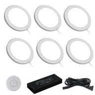 PL07 12V 3W LED Panel Light 4000K with Wireless Touch Sensor Switch for Kitchen Bookshelf & Cabinet Display
