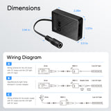 WB01-C Smart CCT Voice Activated Controller with Touch, App Switch & Remote Control