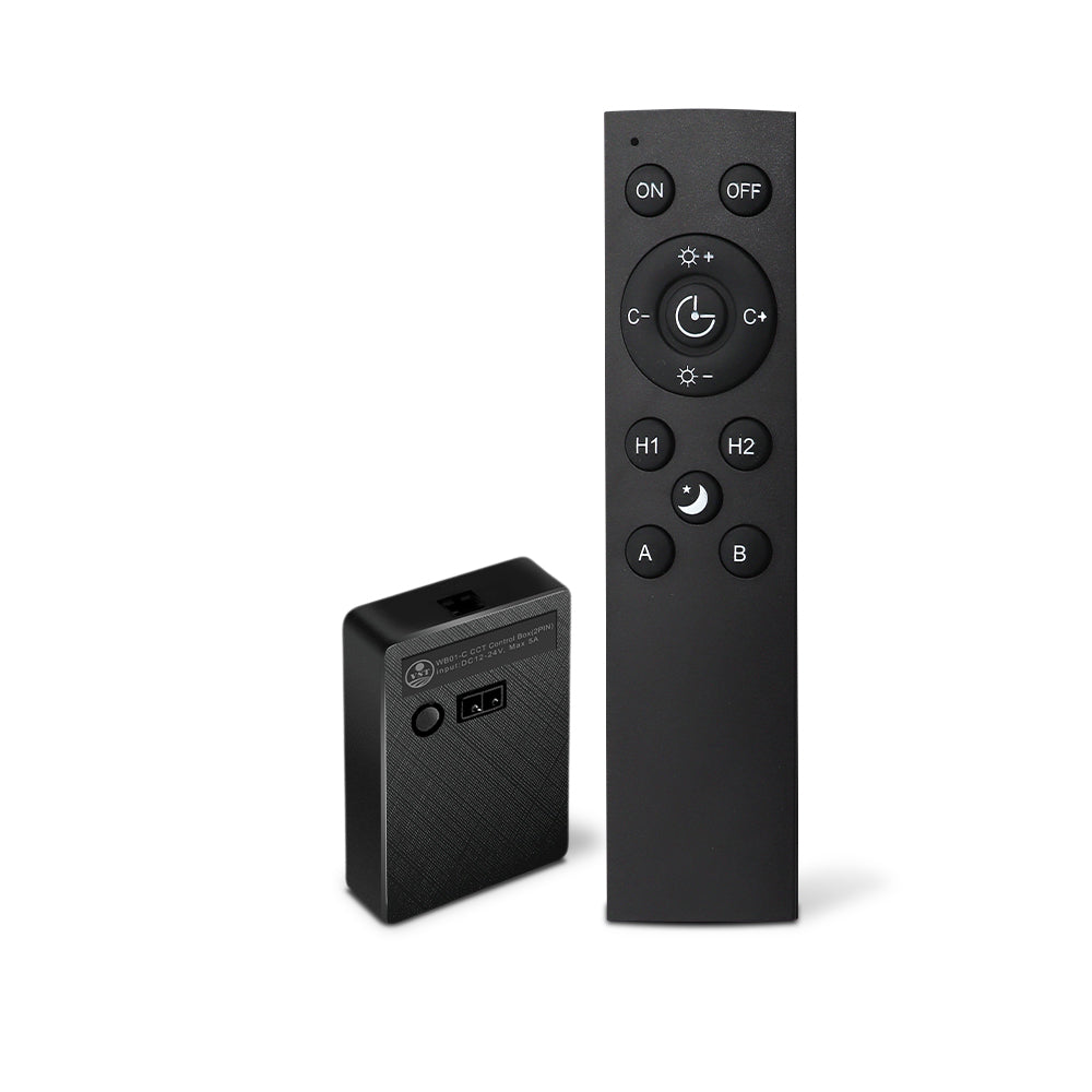 WB01-C Smart CCT Voice Activated Controller with Handwave, Touch, App Switch & Remote Control