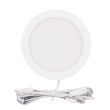 PL07 Under Cabinet Mini Panel Lighting 12V 2.5W Surface Mount Puck Light for Kitchen Van Truck Car Galley Downlight